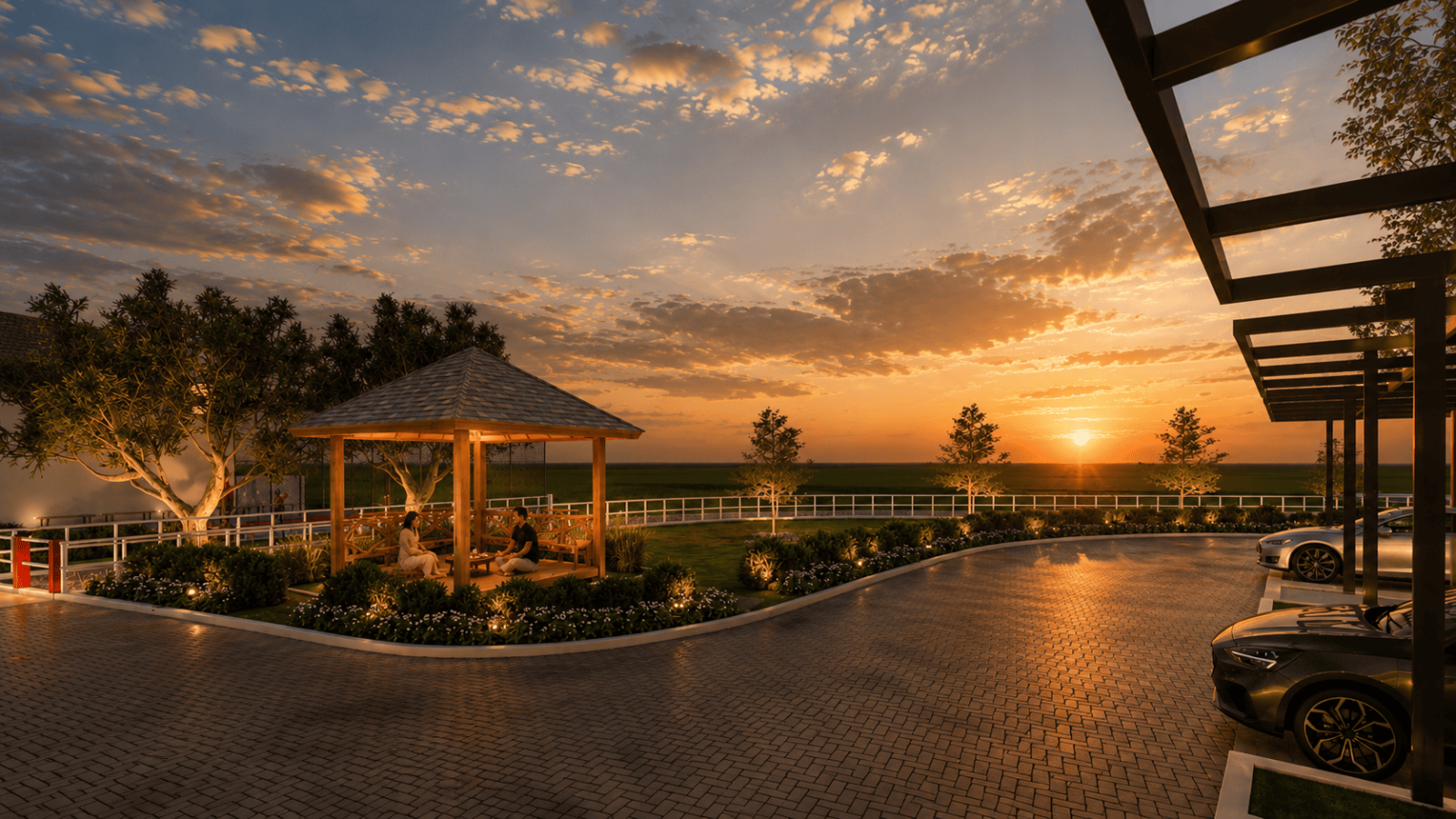 Green & Gazebo